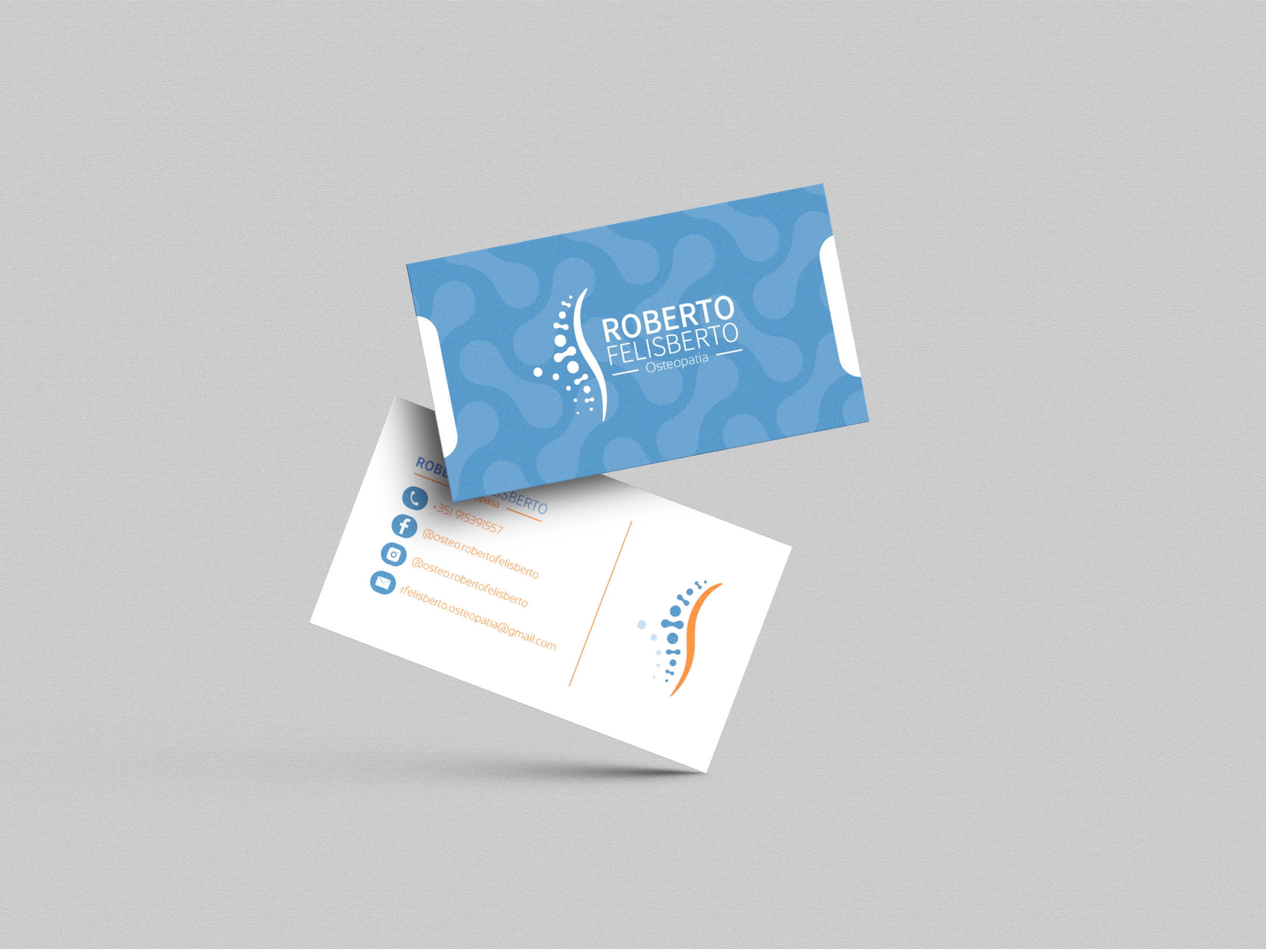 roberto felisberto business card mockup
